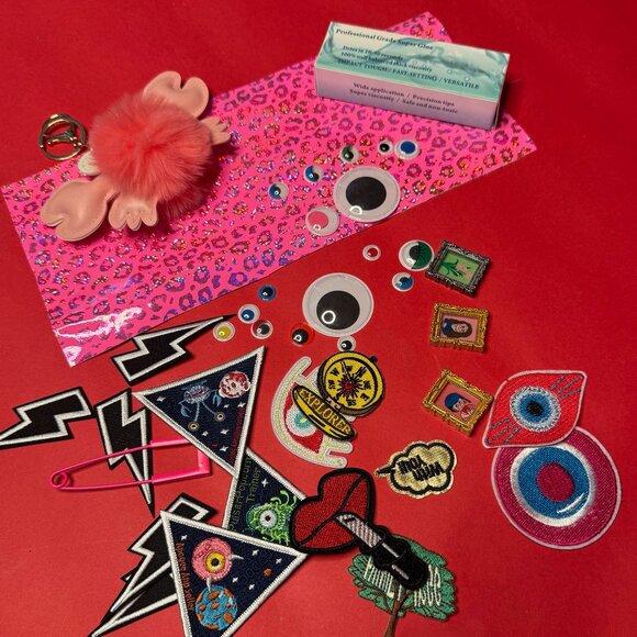 Vintage Tignanello Leather Bag & Wallet – Unique Upcycled DIY Kit - Picture 9 of 12